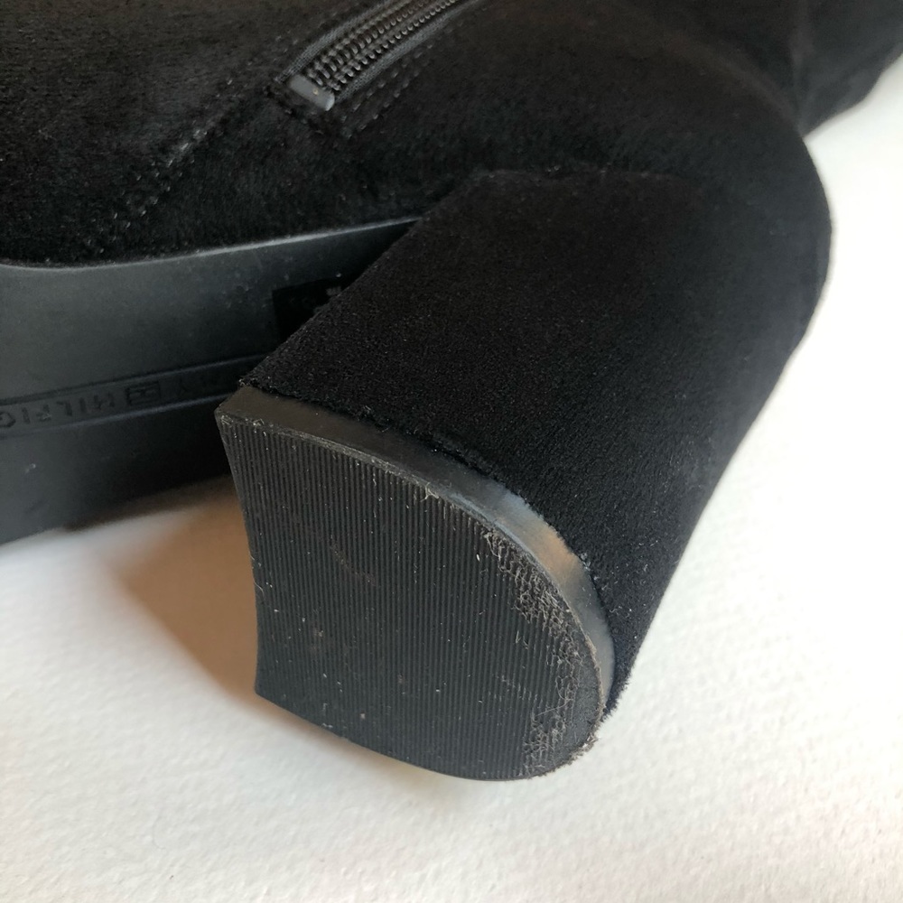Tommy Hilfiger Black Neela2 Knee High Riding Boots - Picture 10 of 16